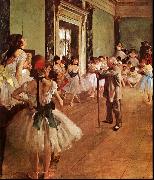Edgar Degas The Dance Class USA oil painting reproduction